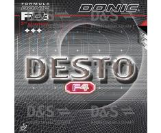 Donic Desto F4 tenis de mesa caucho, rojo