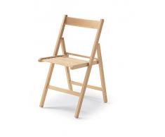 BUIANI 499B33 - Silla Madera Plegable Caja 4 Ud