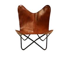 Bauhauschairs Butterfly Chair Spirit - Silla de piel con diseño de mariposa