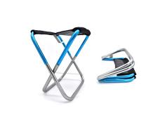 Liwein Mini Taburete Plegable Camping Portátil,Ligero Sillas Portátil Plegable Taburete Al Aire Libre Aleación de Aluminio Oxford Slacker Silla para Barbacoa Picnic Pesca Viajes Senderismo Jardín