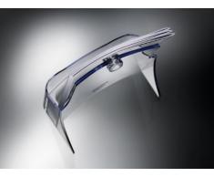 Sigel LH / folleto titular de rack / folleto 133 Mesa Literatura Titular de acrílico con 3 compartimentos, DIN A6, 2 piezas, transparente