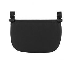 21 cm Extensor de pie para cochecito de bebé Reposapiés universal Pedal del asiento extendido Sillón Soporte para pies Accesorio para Cochecito(Negro)