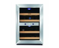 Caso Wine Duett WineDuett 12 Vinoteca, Metal, Acero Inoxidable