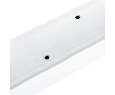 HOLZBRINK Patas de Mesa perfiles de acero 60x20 mm, forma de marco 30x43 cm, Blanco Tráfico, 1 Pieza, HLT-01-E-AA-9016