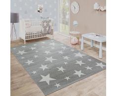 tama/ño:60x100 cm Alfombra Sal/ón Pelo Corto Moderna Dise/ño Geom/étrico Motivo Rombos Antracita