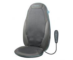 Homedics SGM1300 Silla de masaje Technogel material que recrea las puntas de los dedos de la mano, tipo: Shiatsu + Rolling, 3 niveles de velocidad ajustables