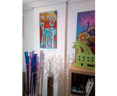 Silla (40 x 80 cm) Cuadro original, pintura (painting) en lienzo (canvas) bastidor de madera, Acrílico y Óleo, pintado a mano, arte contemporáneo, decoración hogar, regalo para pared salón