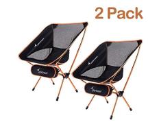 Sportneer- Silla de Camping Plegable, portátil, Ligera, Ideal para excursión/Senderismo/Picnic/Pesca/Playa/jardín, Peso de Carga: 158 kg