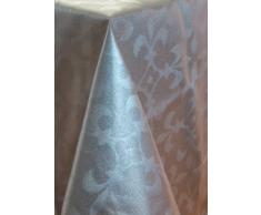 Mantel antimanchas Lys REVERSIBLE 50%algodón 50%poliéster con protección de resina y Teflón de Dupont(R) - 100X160 - Beige-Visón