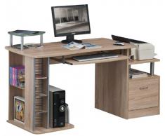 SixBros. Mesa de ordenador roble - S-202A/1845