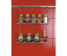 Metaltex 350312 - Especiero 2 estantes