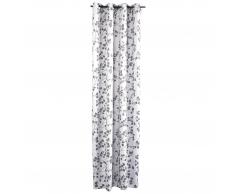 Cortina decorativa opaca Arbusto (135x280, gris)