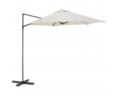 Sombrilla con soporte lateral Malasia (ø 260 cm, natural)