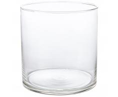 Jarrón de vidrio (ø 19 cm)