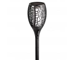 Lámpara solar antorcha (75 cm, ø 12 cm)