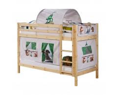 FLEXA Cama litera «Frieda» (lacado natural)