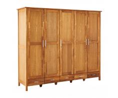 Armario «New Oak» (5 puertas)