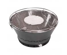 Barbacoa de carbón portátil (con función de encendido rápido)