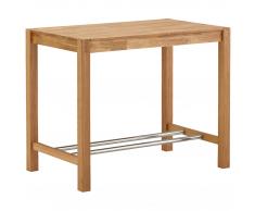 Mesa de bar Bogart (70 x 115 cm, aceitado natural claro)