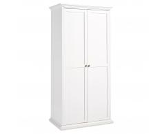 Armario «Pariso» (2 puertas, blanco)