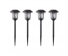 Lámpara solar Laterne, set de 4
