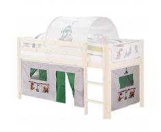 Cortina «El viaje de Arlo» 2 piezas para cama Frieda