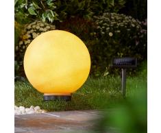 Lámpara solar (ø 30 cm, terracotta)
