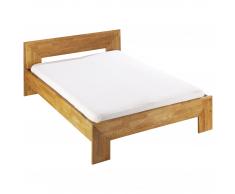 Cama Cubis (90x190, roble, aceitado)