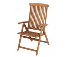 Jutlandia Silla de jardín Santa Fe 5 posiciones