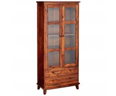 Vitrina Trinidad (2-puertas, 2 cajones)