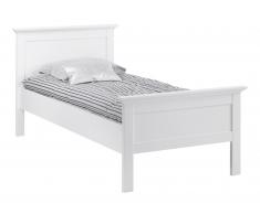 Cama Pariso (90x200, blanco)