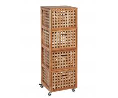 Cajonera con ruedas Tim (4 cajones)