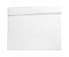 Funda nórdica percal Uni (240x220, blanco)