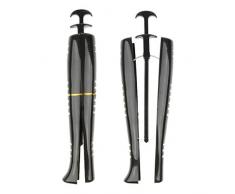 dailymall 1 par Hormas para Zapatos Árbol de Calzado Estirador Botas Soporte para Hombres y Mujeres - Negro