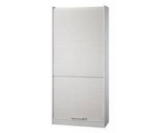 Persiana armario 90 gris/gris