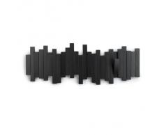 Umbra 318211-040 Perchero decorativo de pared Sticks Negro