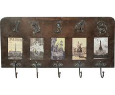 BHP Perchero De Pared Metal 71x38x7,5cm