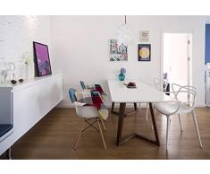HROOME DIY Pantalla de Pinecone Flor colgante de luz lámpara de Techo Lámpara de Araña Luz Pendiente Moderna de la Luz de Techo de la Sala Dormitorio de Oficina Lámpara de la Candelabro del Restaurante, Color Blanco