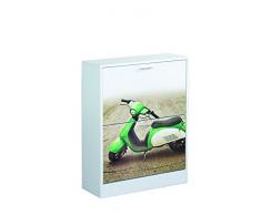 Kit Closet 4010140005 - Zapatero, diseño Vespa