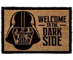 Star Wars GP85033 - Alfombra para puerta La Guerra de las Galaxias Welcome To The Dark Side, color multicolor