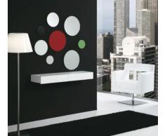 Tecnocubo Systems - Cajón / recibidor lois, medidas 110 x 30 x 12 cm, color blanco