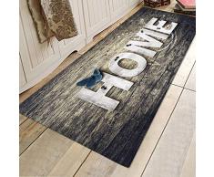 Dkhsy tapete para Puerta 3D Antideslizante para Piso de Entrada, tapete Lavable para Interiores y Exteriores, Tela, A23, 60 * 180cm/23.62"*70.87"