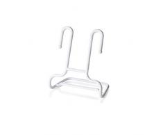2pcs De Calzado Bastidores De Múltiples Funciones De Los Zapatos De Los Niños Para Niños Colgantes Estante De Almacenamiento Rejilla De Secado Zapatero Soporte Percha Armario Blanco Organizador