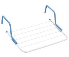 Gimi Quick Tendedero de radiador de acero, 3 m de longitud de tendido