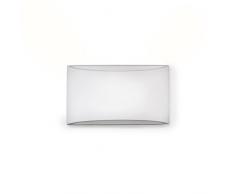 Lámpara de pared de yeso LED 20x8,5x11,5 cm, 3,8W G9 230V, Color Blanco, Apliques de decoración moderna