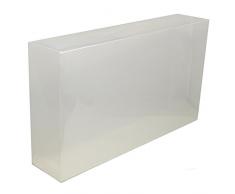 16x DynaSun PP384 Cajas de Almacenaje Para Botas Apilable Plegable Contenedor Organizador Transparente para Hombres Damas y Señoras