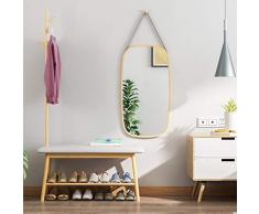 JTQMDD Nordic Zapatos de Cambio de Puerta Taburete de la Puerta de casa Abrigo Perchero Zapato Taburete multifunción Colgador Simple Zapatos Modernos Banco 83x44x120cm Perchero
