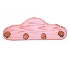 Greca Perchero Madera. En Pino Macizo en Crudo, para Pintar. Medidas: (Ancho/Alto): 50 * 20 cms