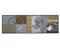 BSM 2000 Alfombra de Cocina, 150 x 50 cm, atrapa Suciedad, Lavable 30 °Grados, Antideslizante, BUON Appetito
