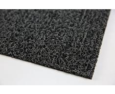Nicoman Felpudo Alfombrilla para Trampero de Barrera, Tapete de Piso Resistente - (Usar en Interiores y Exteriores) - Medio (75x44cm), Carbón